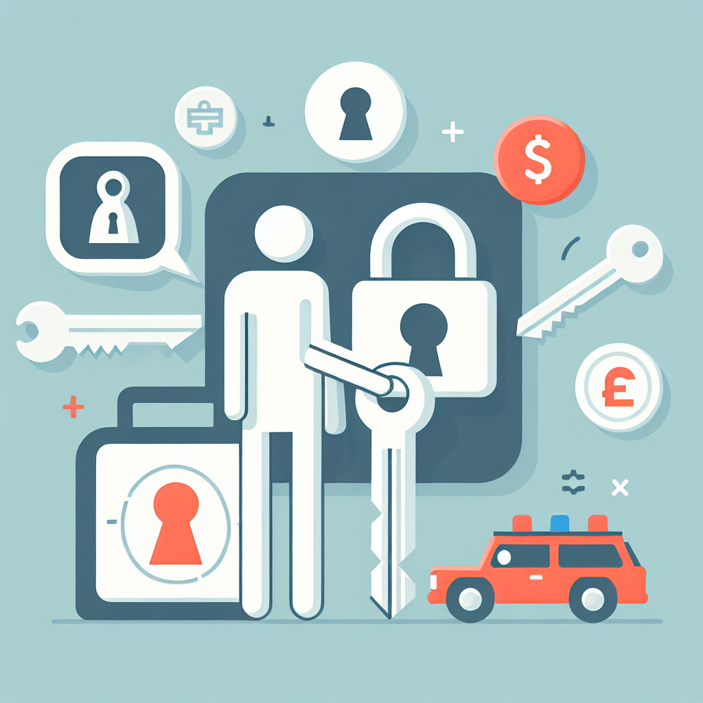 Serrurier effectuant une ouverture de porte en urgence